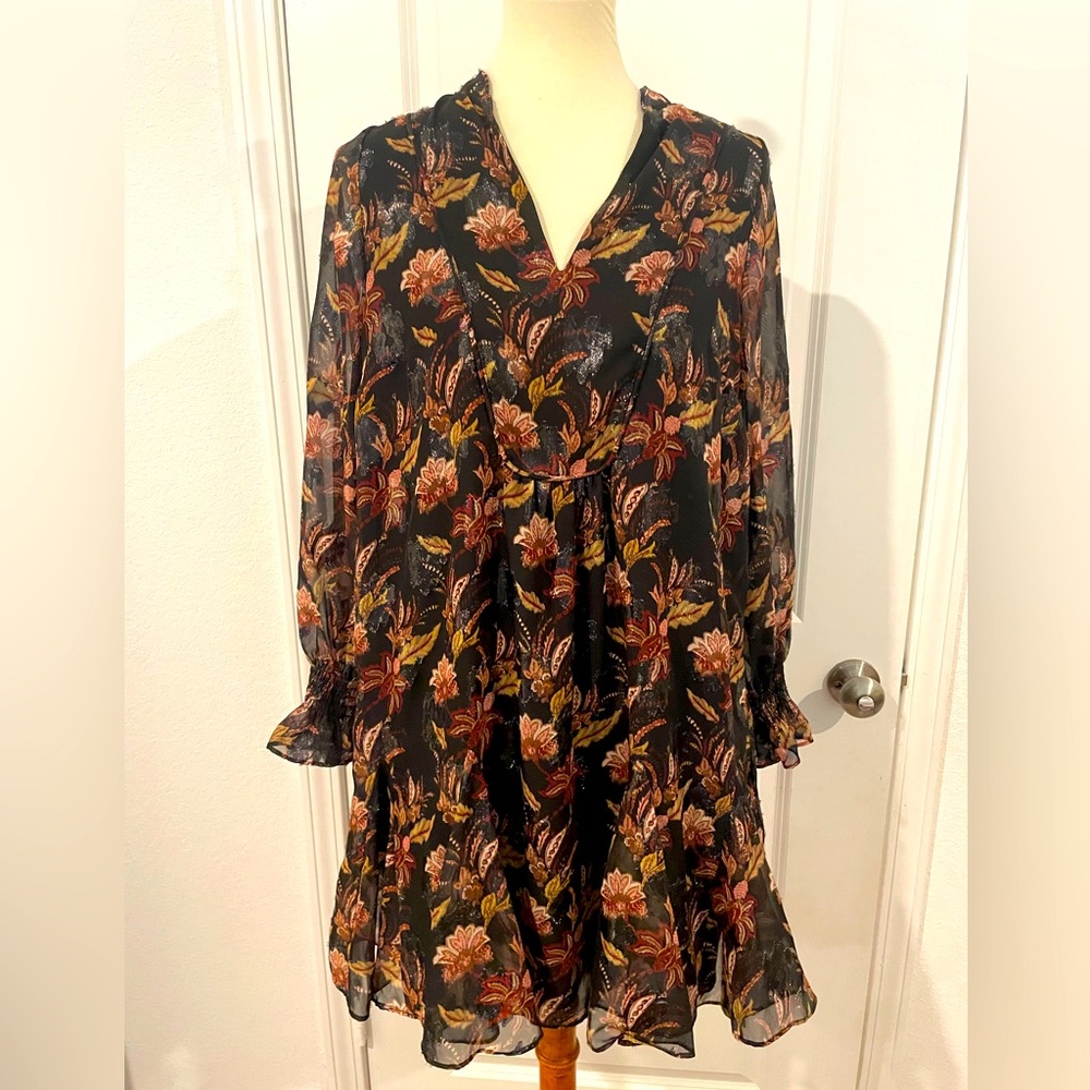 French Connection Floral swing dress